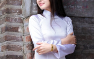 Hoa khôi Sông Lam Nghệ An thướt tha trong tà áo dài