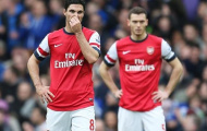 Arsenal thua đậm: Khi hàng tiền vệ không biết… phòng ngự