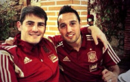 Cazorla “dụ dỗ” thủ môn Casillas gia nhập Arsenal
