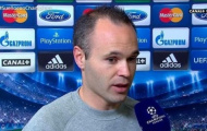 Iniesta khó hiểu khi bị thay ra