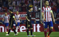 Messi nhận ngôi sao đen trong trận Barca thua Atletico