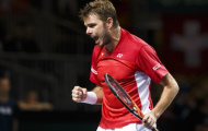 'Stan thép' vượt mặt Federer, đoạt phần thưởng danh dự Davis Cup