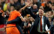 Van Persie lên tiếng ủng hộ Van Gaal thay David Moyes