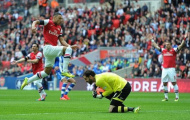 Wigan 1-1 Arsenal: Pháo thủ vào chung kết nhờ thắng penalty