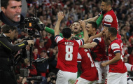 Roy Keane mai mỉa Arsenal