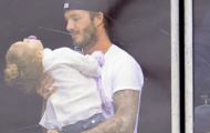 Becks liên tục âu yếm công chúa út