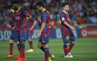 Barcelona thất bại, khi hàng công không có khái niệm tiền đạo