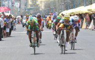 Giải xe đạp Cúp truyền hình TP.HCM 2014: Chặng 2 - An Giang giành áo vàng