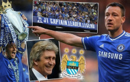 Cơ hội vàng để Man City tóm lấy Terry