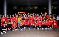 U19 Việt Nam kết thúc chuyến tập huấn 8 tỷ đồng