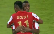 Video: Siêu phẩm từ khoảng cách 35m của Salim Ali (Al Jazira)