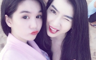 Ngọc Trinh khoe làn da siêu trắng trên bãi biển Pattaya