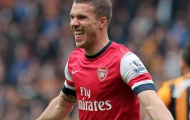 Arsenal muốn 'tống cổ' sát thủ Lukas Podolski