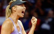 Video: Sharapova xuất sắc hạ Errani sau 60 phút