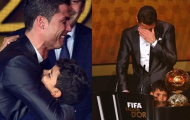 Cris Ronaldo xấu hổ vì hay khóc nhè