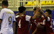 Futsal giành chiến thắng áp đảo trước Lebanon