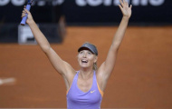 Sharapova lên ngôi Stuttgart: Vừa được xe sang, vừa tìm lại niềm tin