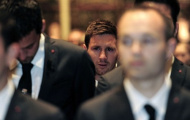 Cầu thủ Barcelona đau buồn dự lễ tang Tito Vilanova