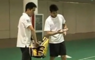 Video: Lin Dan biểu diễn đánh cầu vào hộp