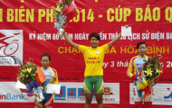 Giải xe đạp toàn quốc mở rộng “Về Điện Biên Phủ 2014”: Chặng 3 – Nữ Bình Dương vươn lên dẫn dầu