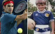 Federer, Ivanovic thuở nhỏ cực kỳ đáng yêu