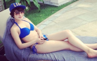 Những khoảnh khắc diện bikini nóng bỏng của các hot girl Việt đã làm mẹ