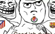 Ảnh chế về cuộc 'tự sát' của Real trước Valladolid