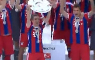 Video: Bayern thắng 1-0 Stuttgart và ăn mừng vô địch Bundesliga