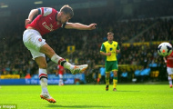 Norwich 0-2 Arsenal: Đạn lên nòng chờ bắn ‘hổ’