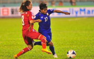 VCK bóng đá nữ châu Á: Thái Lan thua đậm Trung Quốc 0-7