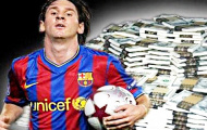 Trong 1 phút, Messi kiếm được hơn 1 triệu đồng