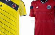Chùm ảnh: Áo đấu mang phong cách 'chéo' của Colombia tại World Cup