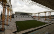 Sân vận động chưa có mái, Sao Paulo vẫn 'sẵn sàng' cho World Cup?