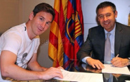 Chủ tịch Barcelona phải đến tận nhà Messi để ký hợp đồng!