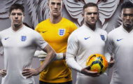 Chùm ảnh: Áo đấu mang hai phong cách của Anh tại World Cup