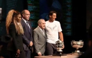 Video: Nadal và Serena tươi rói trong lễ bốc thăm Pháp mở rộng