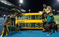 Không Usain Bolt, Jamaica vẫn phá kỷ lục thế giới