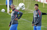 Ronaldo và Pepe vắng mặt trong trận giao hữu với Hy Lạp