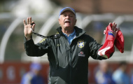 HLV Scolari nổi giận với các cầu thủ Brazil