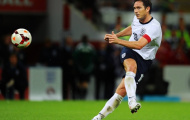Lampard đeo băng thủ quân tuyển Anh