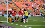 Video: Rooney lập công, Anh hòa Ecuador