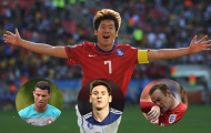 World Cup: Messi, CR7, Rooney kém cả Park Ji Sung