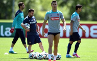 Bồ Đào Nha nhận tin vui từ Ronaldo và Meireles