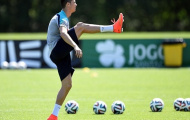 Hồi phục chấn thương, Ronaldo trở lại tập luyện