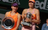 Sharapova, Halep thăng hạng ấn tượng sau Roland Garros
