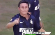 Video: Zidane và Zanetti ghi bàn, Lão tướng Real Madrid hòa 2-2 Inter Milan