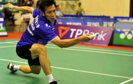 Tiến Minh mạnh mẽ vào vòng 2 giải cầu lông Nhật Bản