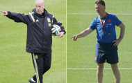 HLV Phan Thanh Hùng chọn Bosque thắng Van Gaal