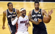 Chung kết NBA: Miami Heat sắp mất ngôi vào tay San Antonio Spurs