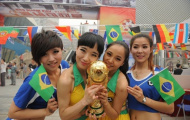 Rộ mốt tự sướng cùng Cup vàng World Cup